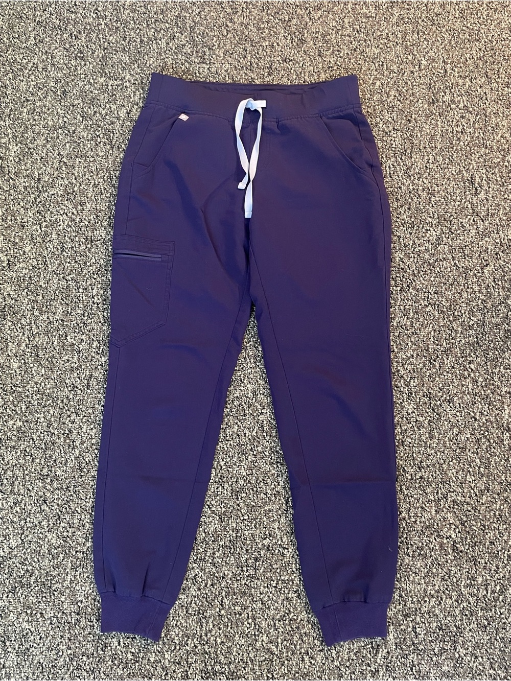 Figs Woman’s Zamora Jogger Scrub Pants Purple Jam